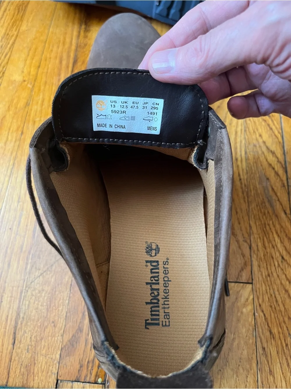 Timberland Dark Brown Suede Chukka Boots 13M